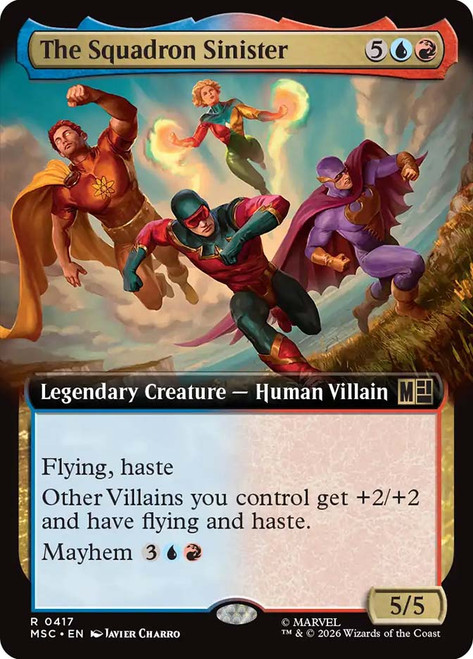 The Squadron Sinister
Marvel Super Heroes Commander
Single
Magic: The Gathering