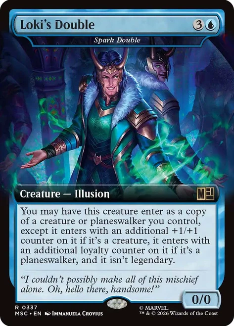 Spark Double
Marvel Super Heroes Commander
Single
Magic: The Gathering