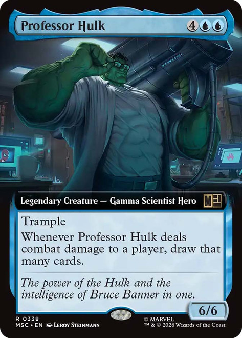 Professor Hulk
Marvel Super Heroes Commander
Single
Magic: The Gathering