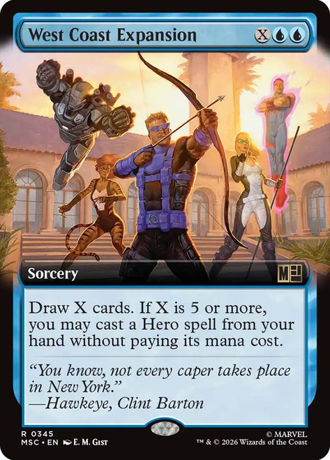 West Coast Expansion
Marvel Super Heroes Commander
Single
Magic: The Gathering