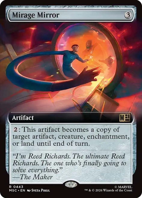 Mirage Mirror
Marvel Super Heroes Commander
Single
Magic: The Gathering
