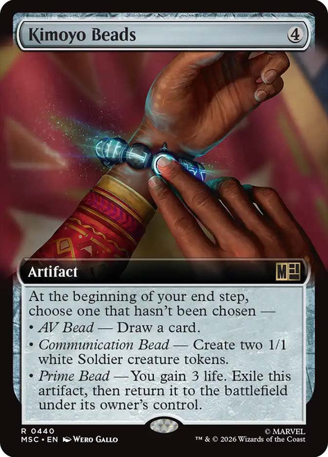 Kimoyo Beads
Marvel Super Heroes Commander
Single
Magic: The Gathering