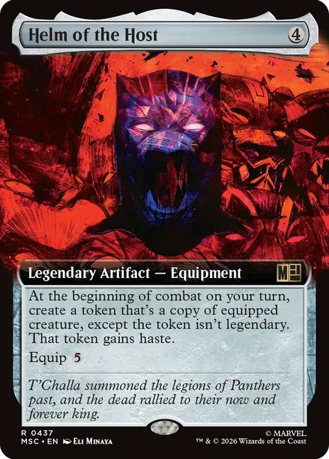 Helm of the Host
Marvel Super Heroes Commander
Single
Magic: The Gathering