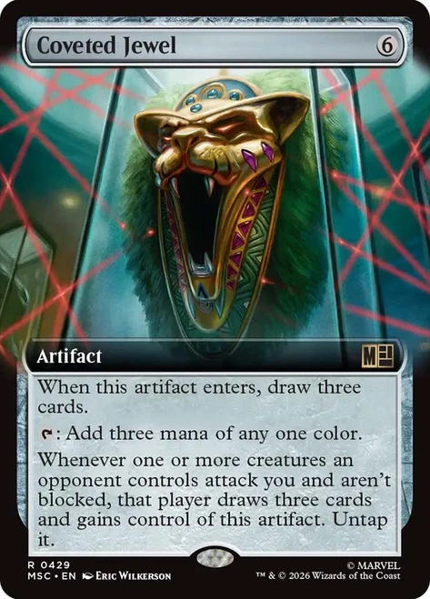 Coveted Jewel
Marvel Super Heroes Commander
Single
Magic: The Gathering