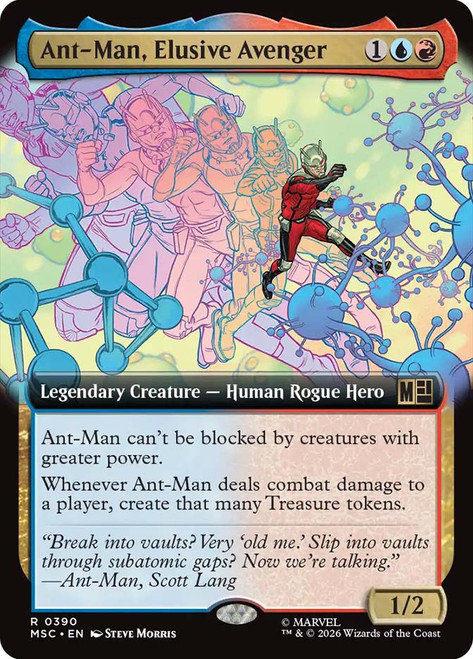 Ant-Man, Elusive Avenger
Marvel Super Heroes Commander
Single
Magic: The Gathering