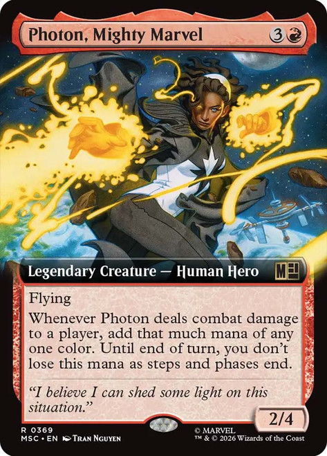 Photon, Mighty Marvel
Marvel Super Heroes Commander
Single
Magic: The Gathering