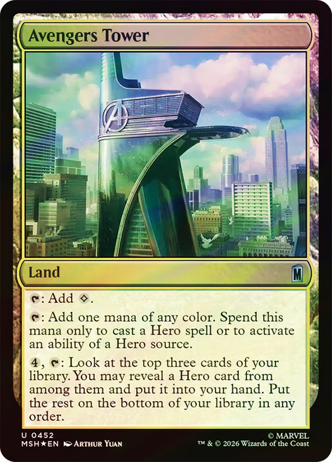Avengers Tower
Marvel Super Heroes
Single
Magic: The Gathering