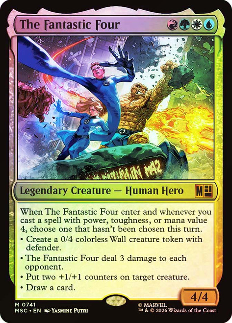 The Fantastic Four | Marvel Super Heroes Commander | Star City Games