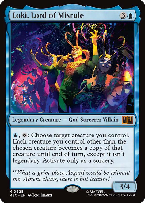 Loki, Lord of Misrule
Marvel Super Heroes Commander
Single
Magic: The Gathering