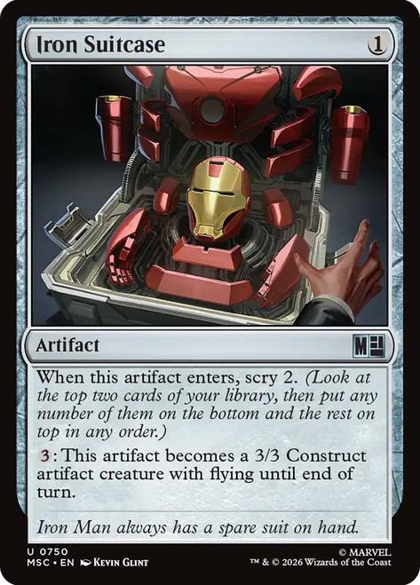 Iron Suitcase
Marvel Super Heroes Commander
Single
Magic: The Gathering