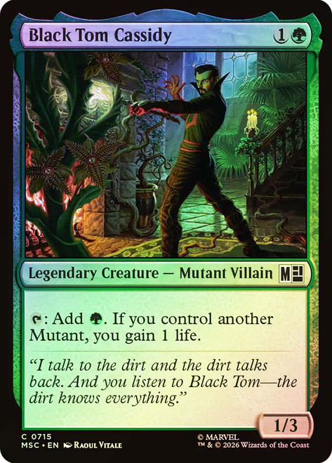 Black Tom Cassidy
Marvel Super Heroes Commander
Single
Magic: The Gathering