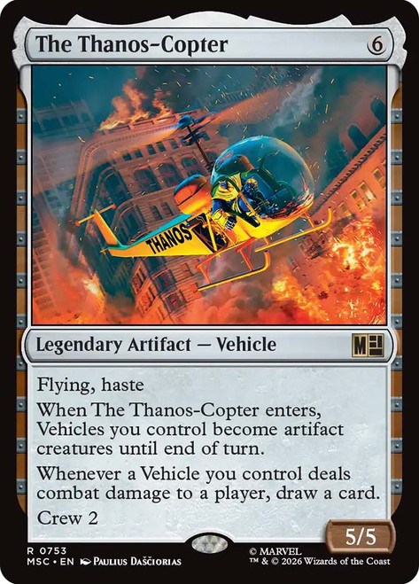 The Thanos-Copter | Marvel Super Heroes Commander | Star City Games