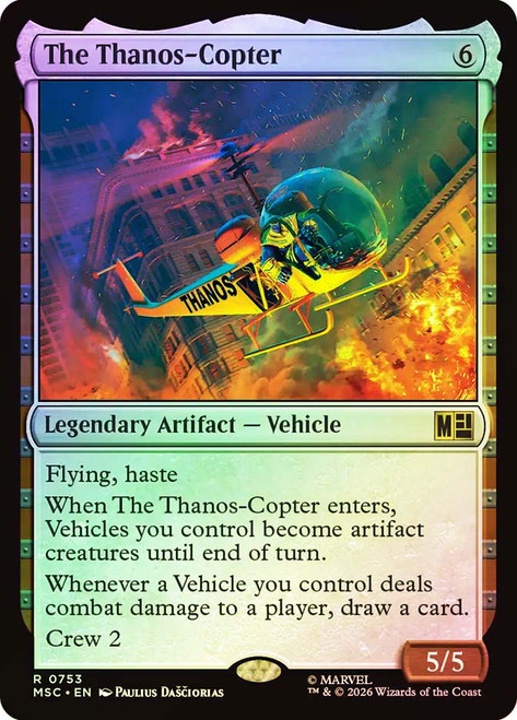 The Thanos-Copter | Marvel Super Heroes Commander | Star City Games