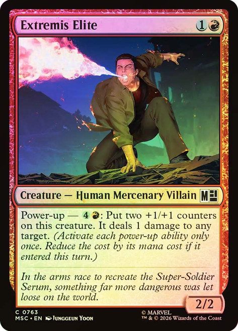 Extremis Elite
Marvel Super Heroes Commander
Single
Magic: The Gathering