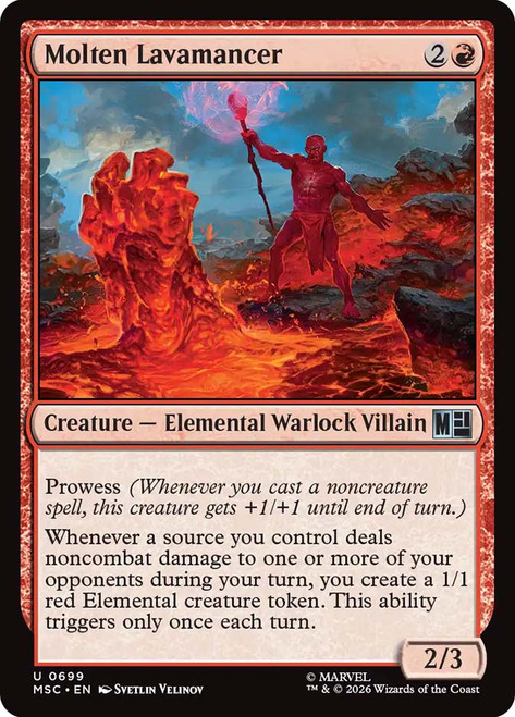 Molten Lavamancer | Marvel Super Heroes Commander | Star City Games