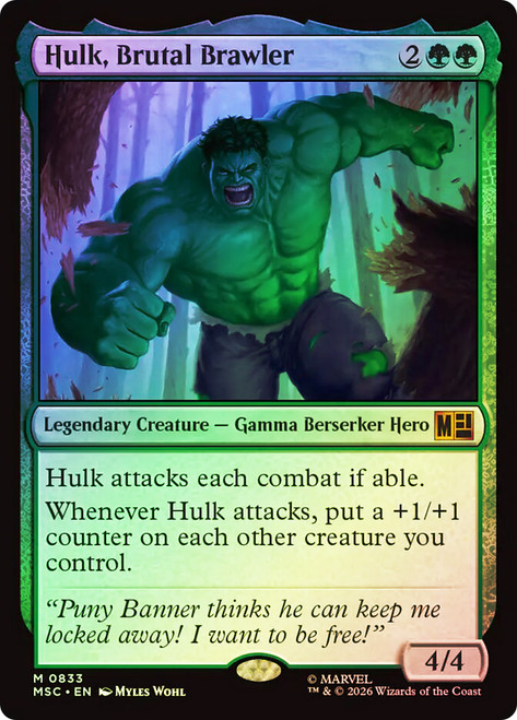 Hulk, Strongest There Is | Marvel Super Heroes Commander | Star