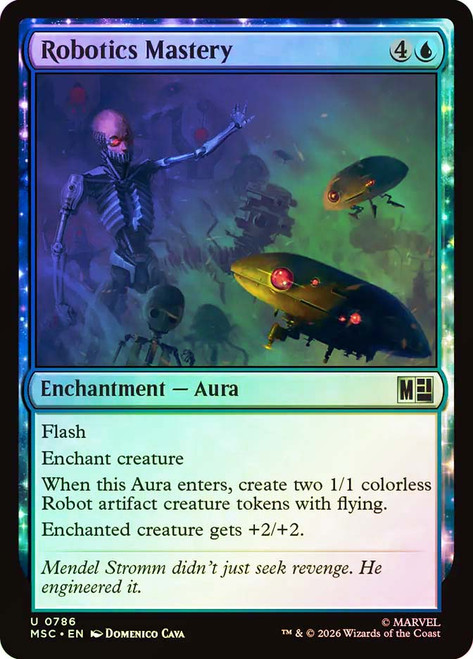 Robotics Mastery
Marvel Super Heroes Commander
Single
Magic: The Gathering