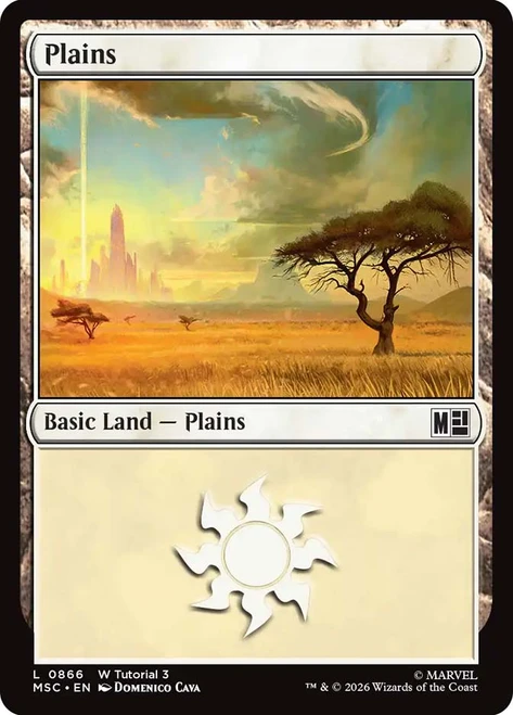Plains
Marvel Super Heroes Commander
Single
Magic: The Gathering