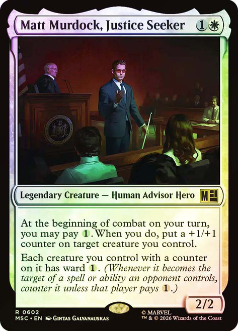 Matt Murdock, Justice Seeker | Marvel Super Heroes Commander