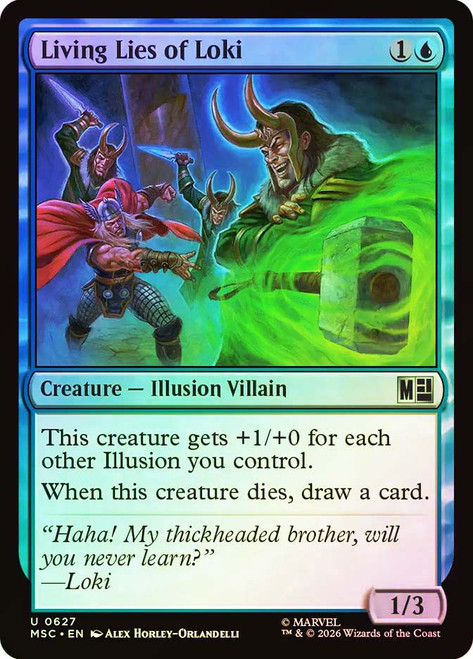 無法の王、ロキ/Loki, Lord of Misrule foil Loki, Lord of Misrule | Marvel Super Heroes Commander | Star City