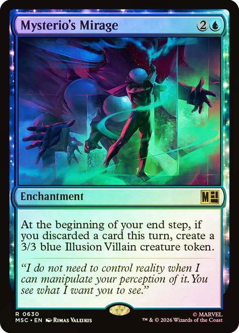 Mysterio's Mirage
Marvel Super Heroes Commander
Single
Magic: The Gathering