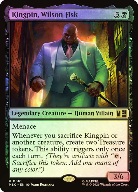 Kingpin, Wilson Fisk
Marvel Super Heroes Commander
Single
Magic: The Gathering