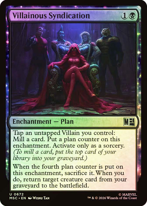 Villainous Syndication
Marvel Super Heroes Commander
Single
Magic: The Gathering
