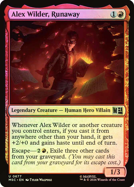 Nico Minoru, Runaway | Marvel Super Heroes Commander | Star City Games