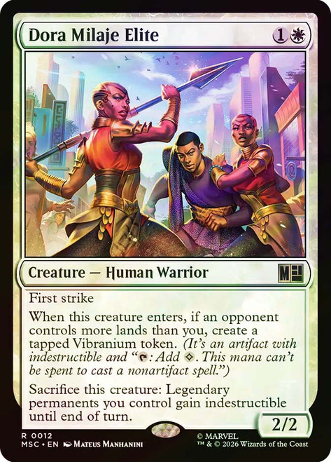 Dora Milaje Elite | Marvel Super Heroes Commander | Star City Games
