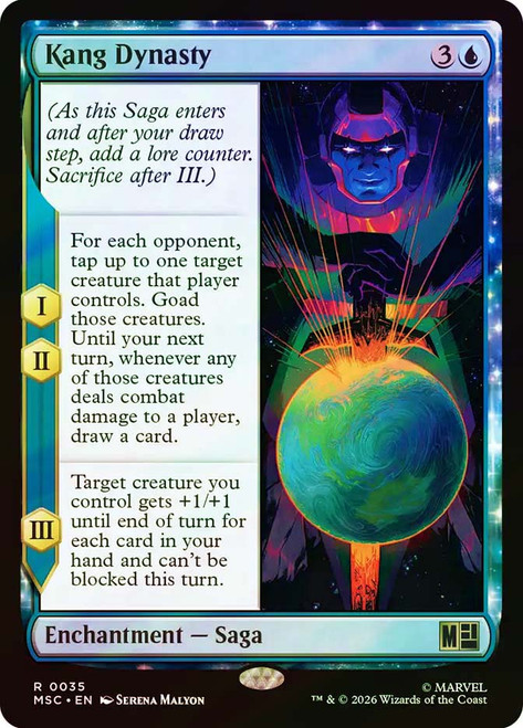 Kang Dynasty
Marvel Super Heroes Commander
Single
Magic: The Gathering