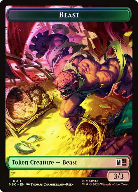 {Beast Token} // {Vibranium Token}
Marvel Super Heroes Commander
Single
Magic: The Gathering