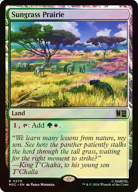 Sungrass Prairie | Marvel Super Heroes Commander | Star City Games