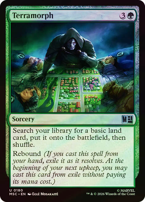 Terramorph
Marvel Super Heroes Commander
Single
Magic: The Gathering
