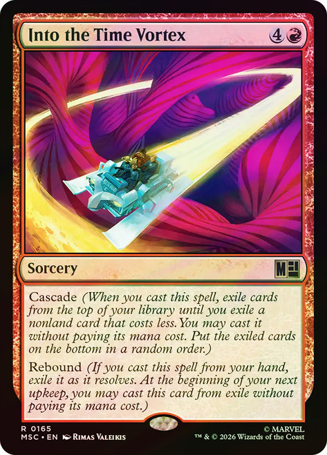 Into the Time Vortex
Marvel Super Heroes Commander
Single
Magic: The Gathering