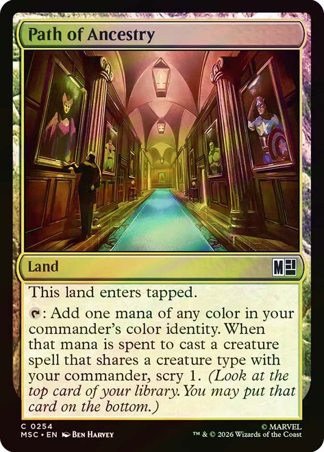 Path of Ancestry
Marvel Super Heroes Commander
Single
Magic: The Gathering