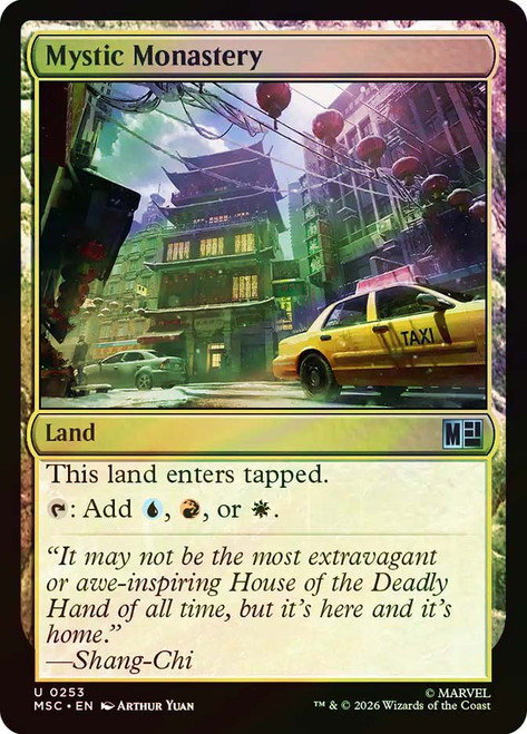 Mystic Monastery
Marvel Super Heroes Commander
Single
Magic: The Gathering