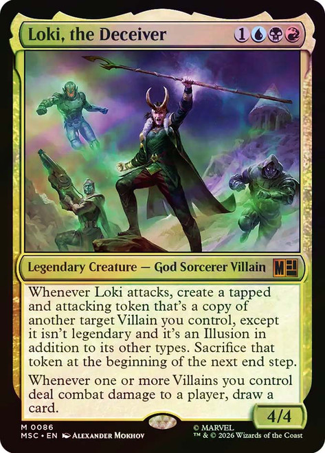 Loki, the Deceiver | Marvel Super Heroes Commander | Star City Games