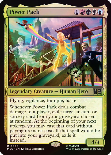 Power Pack
Marvel Super Heroes Commander
Single
Magic: The Gathering