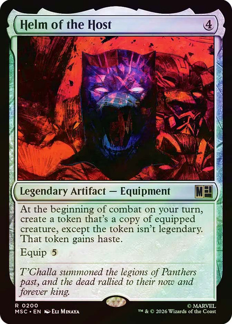 Helm of the Host
Marvel Super Heroes Commander
Single
Magic: The Gathering