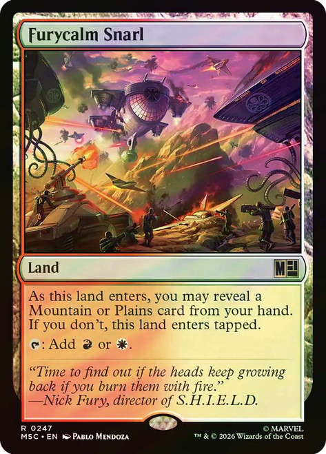 Furycalm Snarl
Marvel Super Heroes Commander
Single
Magic: The Gathering