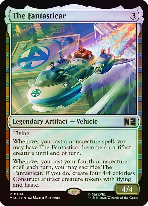 The Fantasticar | Marvel Super Heroes Commander | Star City Games