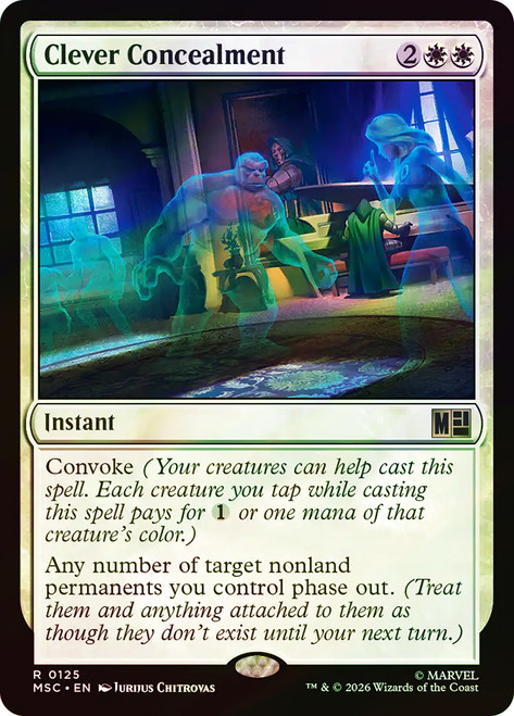 clever concealment mtg final fantasy (FIC-236) - Commander: Clever Concealment R MTG Commander: