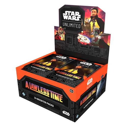 Star Wars Unlimited - A Lawless Time - Booster Box
A Lawless Time
Sealed
Star Wars: Unlimited