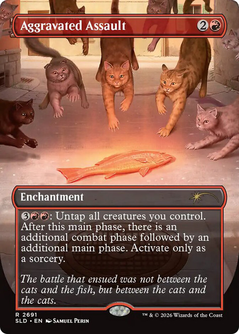 Aggravated Assault
Secret Lair Drop
Single
Magic: The Gathering