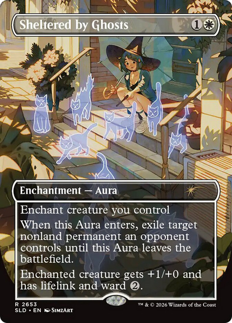 Sheltered by Ghosts
Secret Lair Drop
Single
Magic: The Gathering