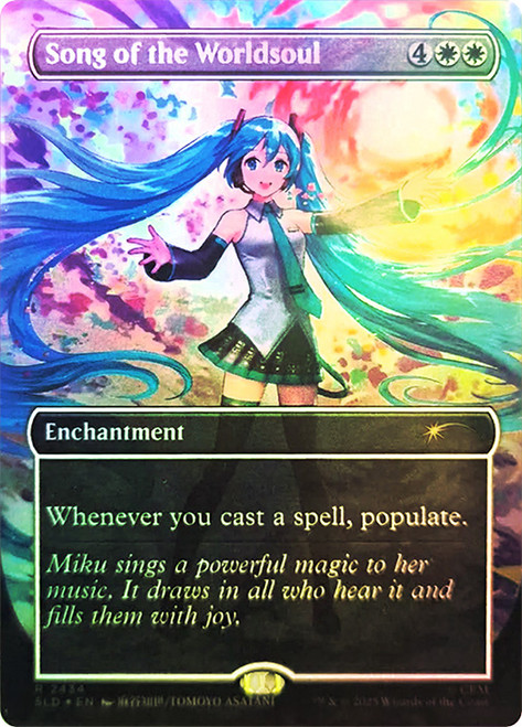 Song of the Worldsoul (Hatsune Miku)
Secret Lair Drop
Single
Magic: The Gathering