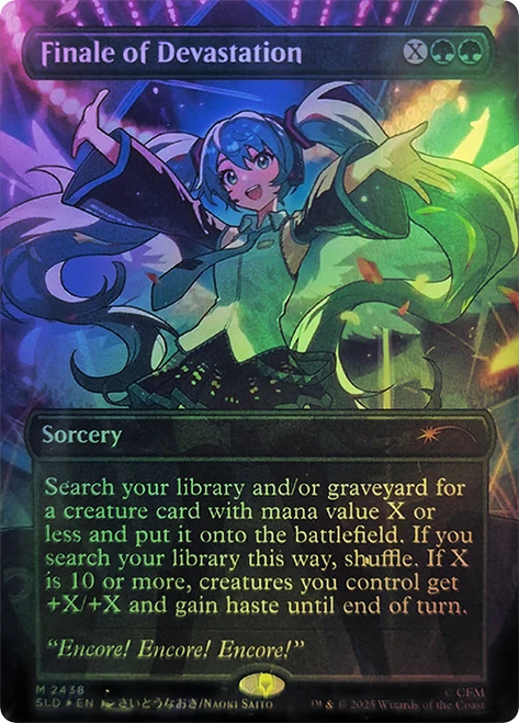 Finale of Devastation (Hatsune Miku)
Secret Lair Drop
Single
Magic: The Gathering