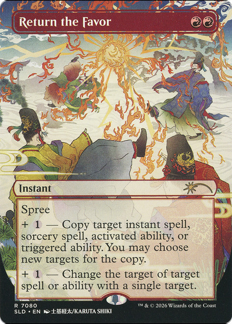 Return the Favor
Secret Lair Drop
Single
Magic: The Gathering