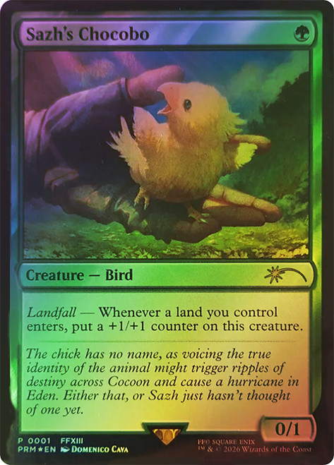 Sazh's Chocobo | FINAL FANTASY | Star City Games