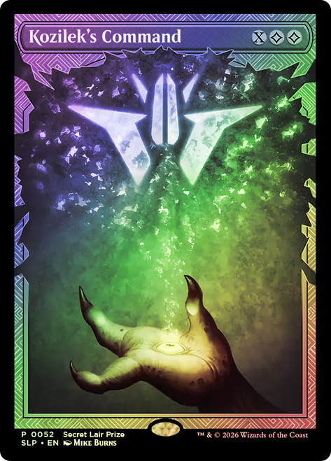 Kozilek's Command (Secret Lair Prize) | Secret Lair Drop | Star